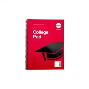 image of RHINO Education A4 College Pad 140 Pages 70 Leaf 8mm Lined with