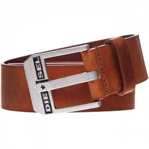 Image of Diesel Bluestar Leather Belt - Tan