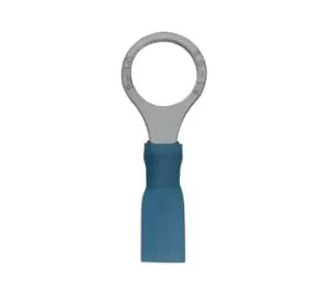 Image of Blue Heatshrink Ring Terminal 10.5mm Pk 25 Connect 30199