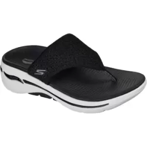 Image of Skechers Womens Go Walk Arch Fit Weekender Summer Flip Flops UK Size 7 (EU 40)