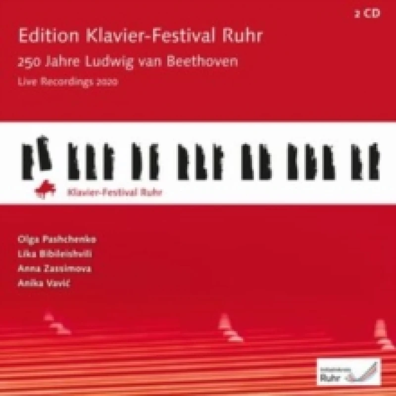 Image of Edition Klavier-Festival Ruhr: 250 Jahre Ludwig Van Beethoven: Live Recordings 2020 CD / Album