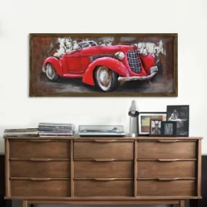 Image of MZM817 Multicolor Decorative Framed MDF Painting