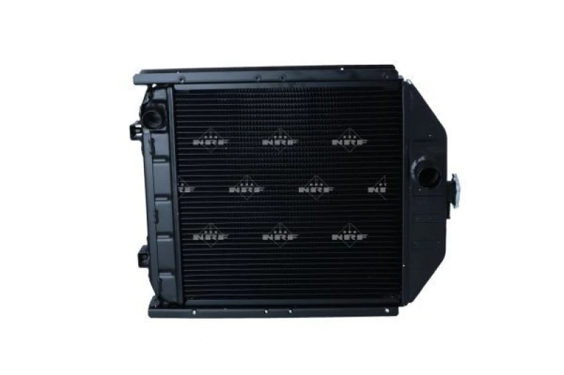 Image of NRF 53662 Engine radiator EASY FIT Brazed cooling fins, Aluminium, with lid Aluminium Radiator,engine cooling (470)