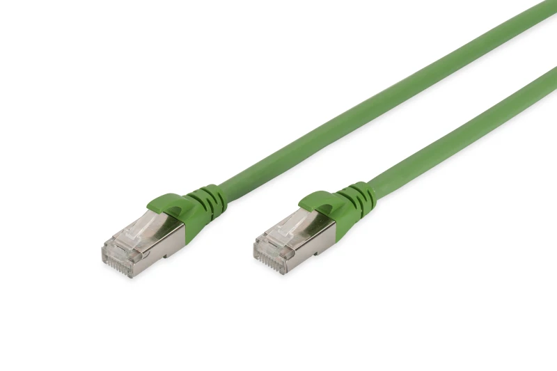 Image of Digitus CAT 6A S/FTP patch cord. PUR (TPU)