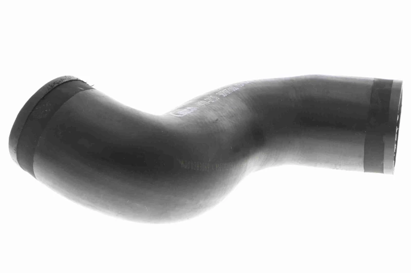 Image of VAICO V10-2895 Turbocharger Hose Rubber with fabric lining, Q+, original equipment manufacturer quality Rubber with fabric lining Charger Intake Hose