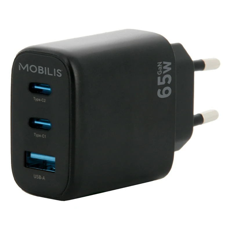 Image of Mobilis 001364 mobile device charger Universal Black AC Auto