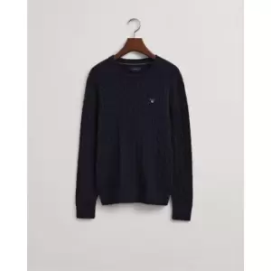 Image of Gant Cttn Cable CN JB10 - Blue