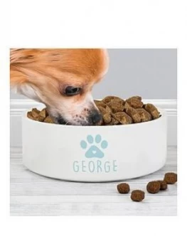 Image of Personalised Dog Paw Bowl