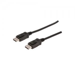 Image of Digitus DB-340100-020-S DisplayPort cable 2m Black