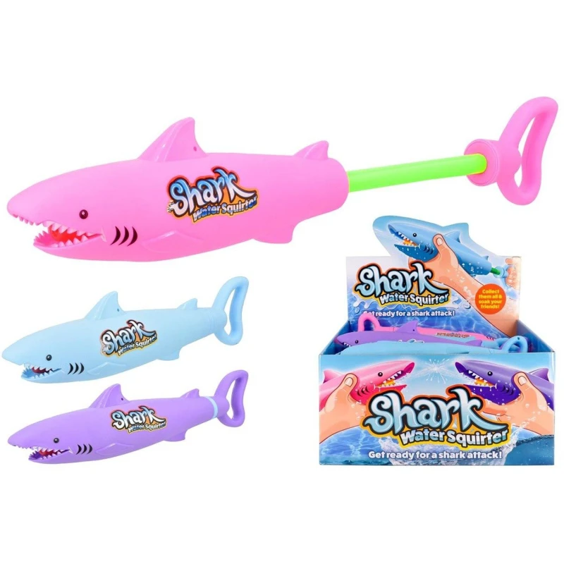 Image of Kandy Toys Shark Water Squirter Pink, Blue or Purple Multi unisex