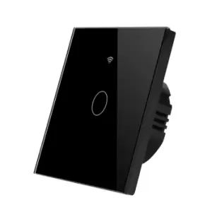 Image of ENER-J WiFi Smart 1 Gang Touch Switch No Neutral Needed Black Body