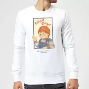 Image of Chucky Good Guys Retro Sweatshirt - White - M