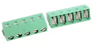 Image of Phoenix Contact 1729157 Terminal Block, Wire To Brd, 5Pos, 16Awg
