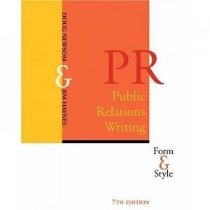 Image of Public Relations Writing Book