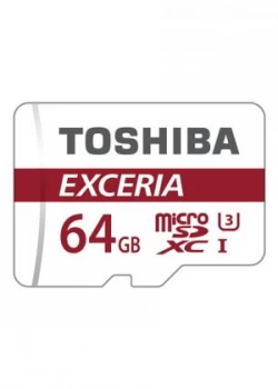 image of Toshiba Exceria 64GB MicroSDXC Memory Card