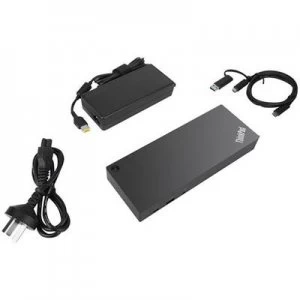Image of Lenovo ThinkPad Hybrid USB-C with USB-A Dock EU Laptop docking station Compatible with: Lenovo Thinkpad
