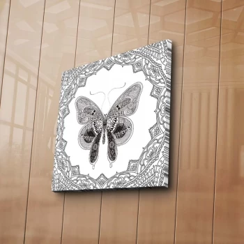 Image of BOYA-55 - No Pen Multicolor Paintable Decorative Canvas Painting