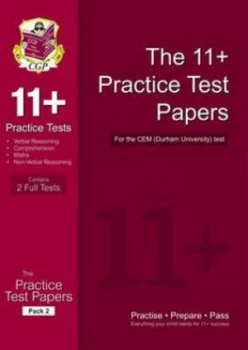 Image of 11+ Practice Tests for the Cem Test - Pack 2 Hardback