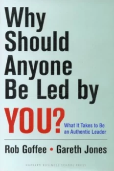 Image of Why Should Anyone Be LED by You by Robert Goffee Hardback