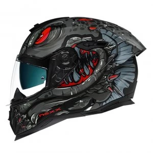 Image of Nexx SX.100R Abisal Black / Red - L
