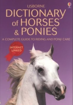 Image of Usborne Dictionary of Horses and Ponies by Struan Reid and Karen Bush and Aziz Khan and Jane Chisholm Paperback