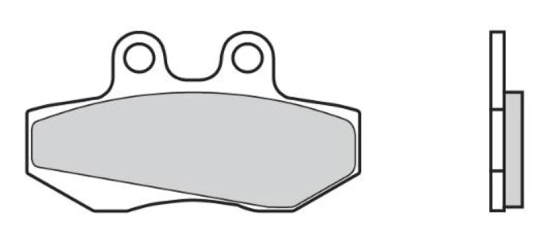 Image of BREMBO 07GR1406 Brake pad set PRIME - CarbonCeramic - CC Front and Rear Ceramic Brake Pad Set,disc brake (402)