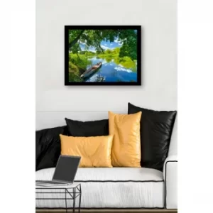 Image of SC0867 Multicolor Decorative Framed MDF Painting