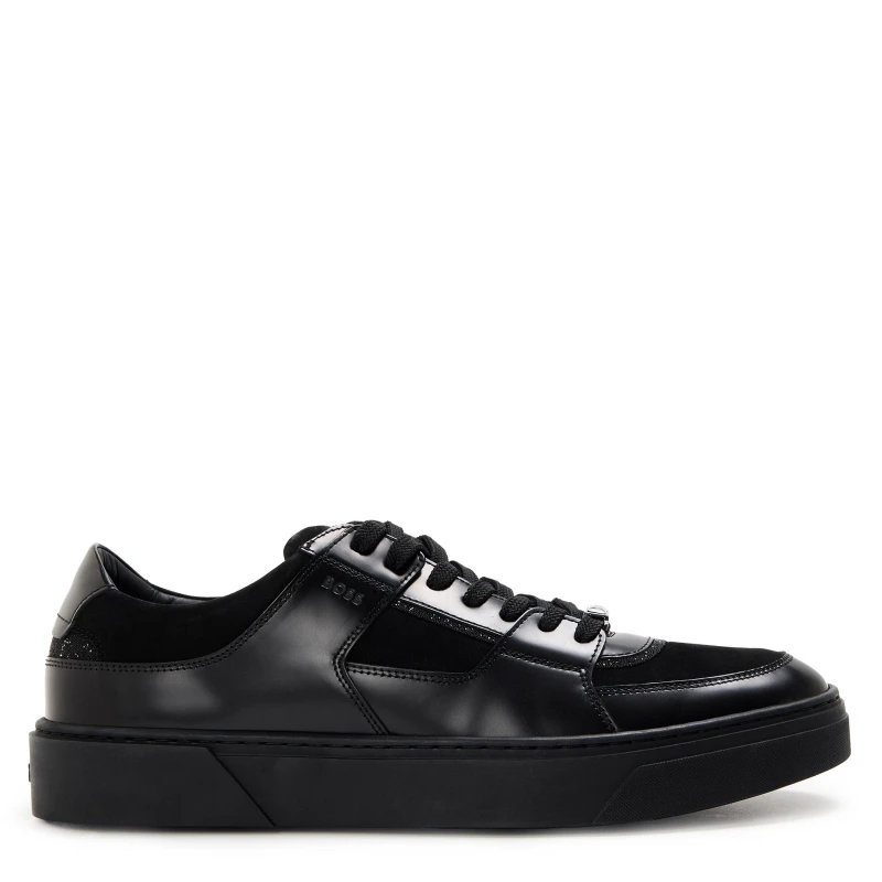 Image of Boss Mens Low-Top Trainers Black male 8 (42)