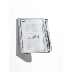 Image of Durable SHERPA Wall 10 Complete Set with 5 Grey and 5 Black Panels