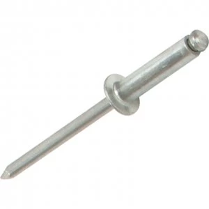 image of Arrow Aluminium Pop Rivets 3mm Long Pack of 100