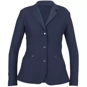 image of Aubrion Womens/Ladies Goldhawk Show Jumping Jacket (40) (Navy) - Navy