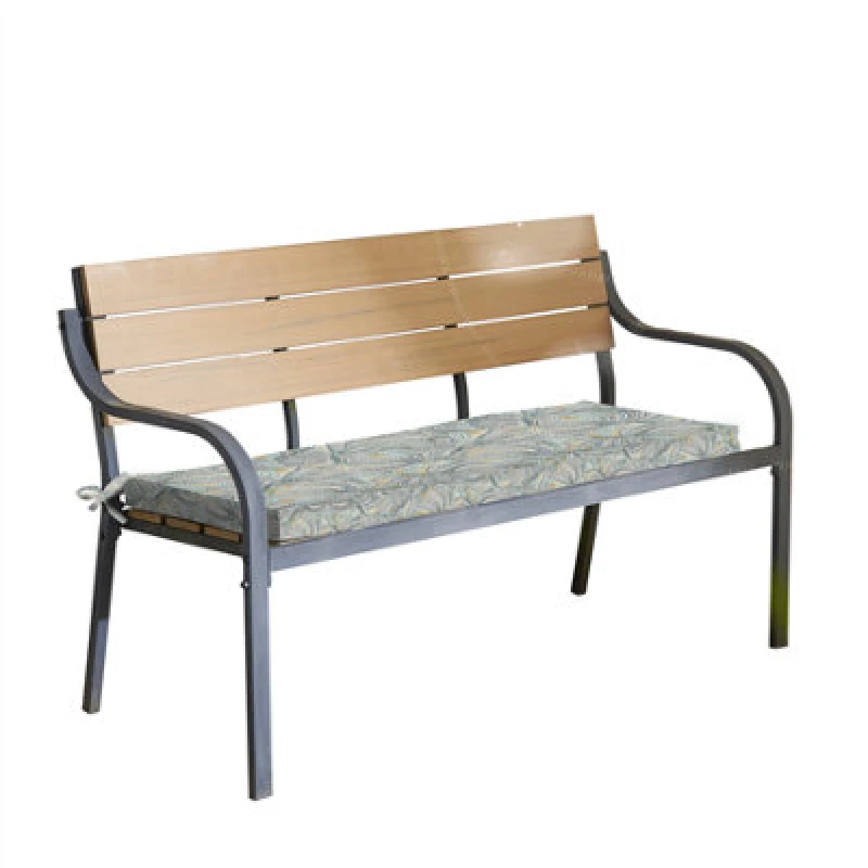 Image of Alan Symonds Monstera Water Repellent Garden Bench Seat Pad