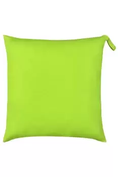 image of Plain Vibrant Water & UV Resistant Outdoor Floor Cushion