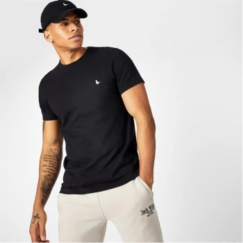 Image of Jack Wills Sandleford Classic T-Shirt - Black