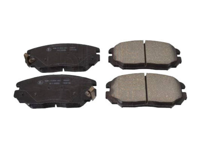 Image of Blue PRINT ADG04271 Brake pad set Front Axle, with acoustic wear warning Brake Pad Set,disc brake (402)