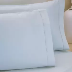 Image of Belledorm 200 Thread Count Egyptian Cotton Housewife Pillowcases (Pair) (One Size) (Ocean)
