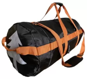 image of 60L Black and Orange Holdall / Duffle Bag