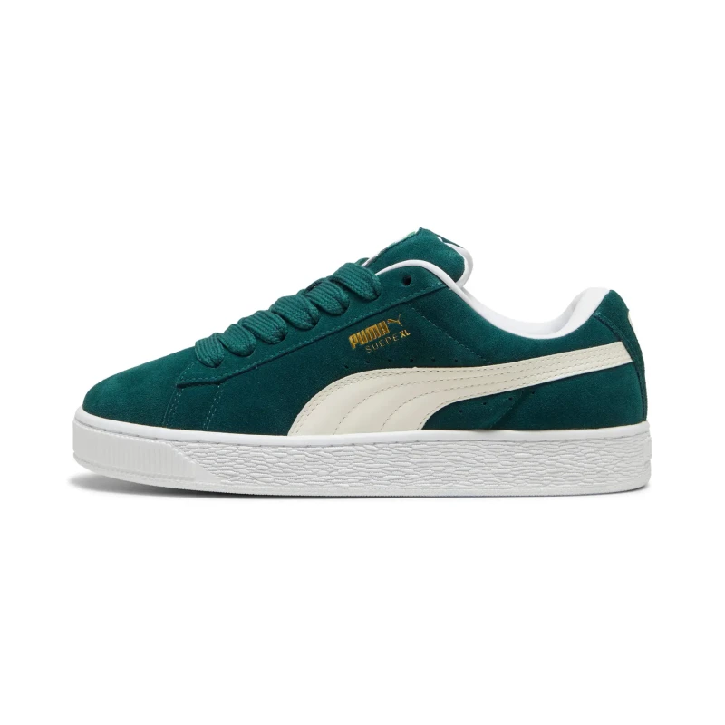 Image of Puma Suede XL Trainers green/white Men 37 (4);38 (5)
