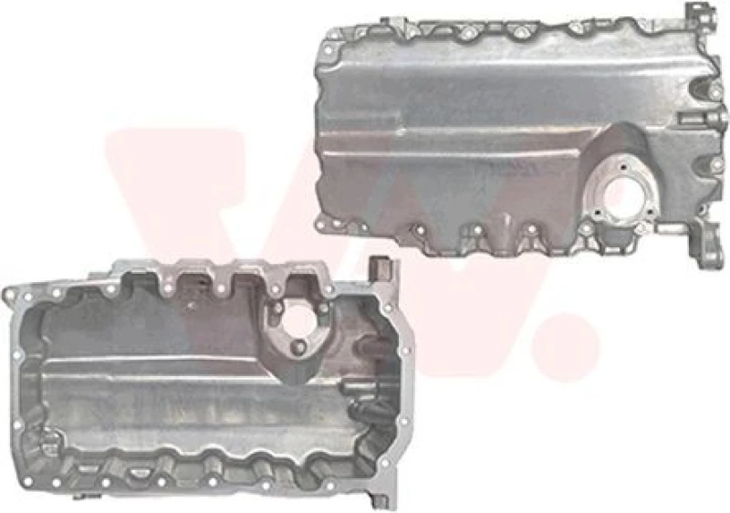 Image of VAN WEZEL Oil sump VAN WEZEL 0304071