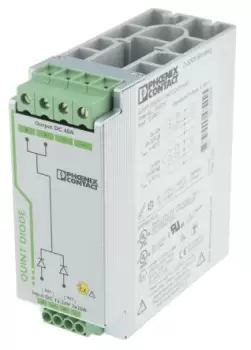 image of Phoenix Contact Quint-Diode 12-24Dc/2X20/1X40 Psu, Din Rail, 24V, 40A