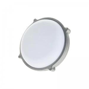 image of Timeguard 25W Round Die Cast LED Bulkhead - Daylight - LEDBHR25W