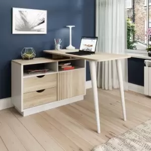 Image of Teknik Office Bridge Desk, none