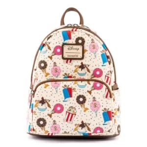 Image of Loungefly Disney Chip And Dale Snackies Aop Mini Backpack