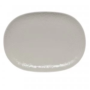 Image of Denby Monsoon Gather Large Platter Grey
