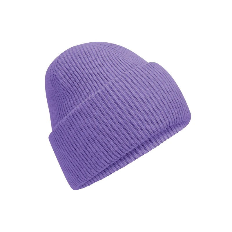 Image of Beechfield Beechfield Men Classic Deep Cuffed Beanie in Violet Violet One Size Male 5063425890729