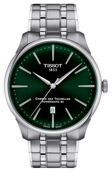 image of Tissot T1394071109100 Chemin Des Tourelles Powermatic 80 Watch