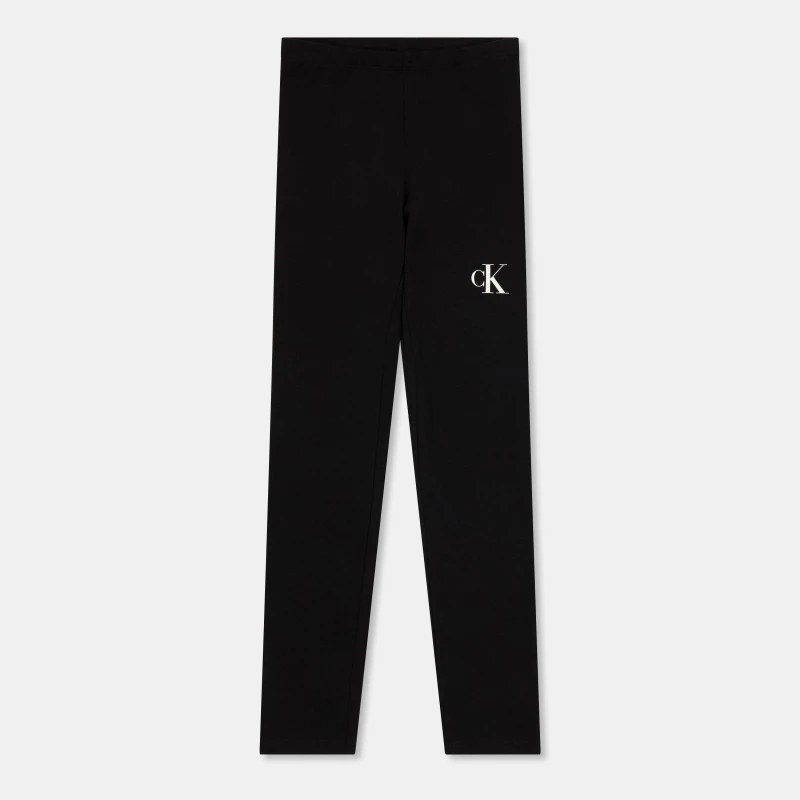 Image of Calvin Klein Jeans Kids Logo Leggings CK Black BEH female 8Y