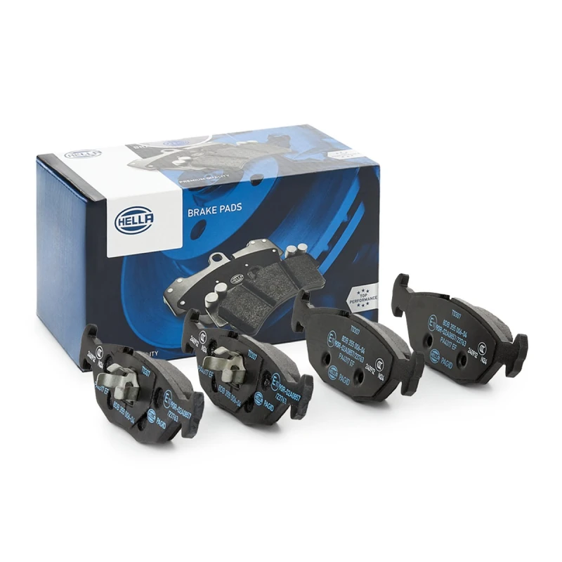 Image of HELLA Brake pad set HELLA 8DB 355 006-041