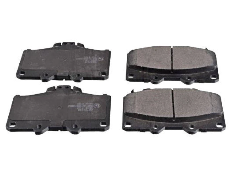 Image of Blue PRINT ADT34248 Brake pad set Front Axle, with acoustic wear warning, with anti-squeak plate Brake Pad Set,disc brake (402)