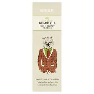 Image of Brisk beard Oil Tea Tree